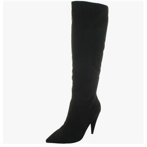 NEW Jessica Simpson Women's Black Pointed Toe Thigh High Tall Dress Boots‎ 8 8.5